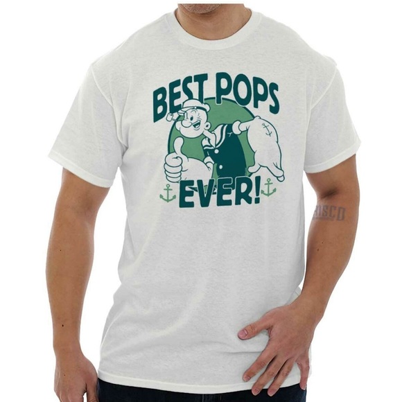 American Classics White Graphic Tee - Best Pops Ever size M - Picture 3 of 11